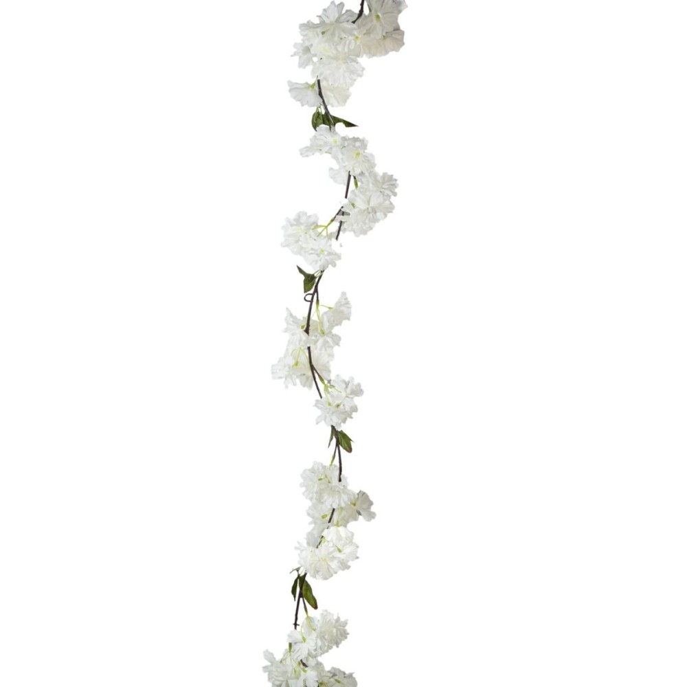 GHIRLANDA FIORI DI PESCO BIANCO